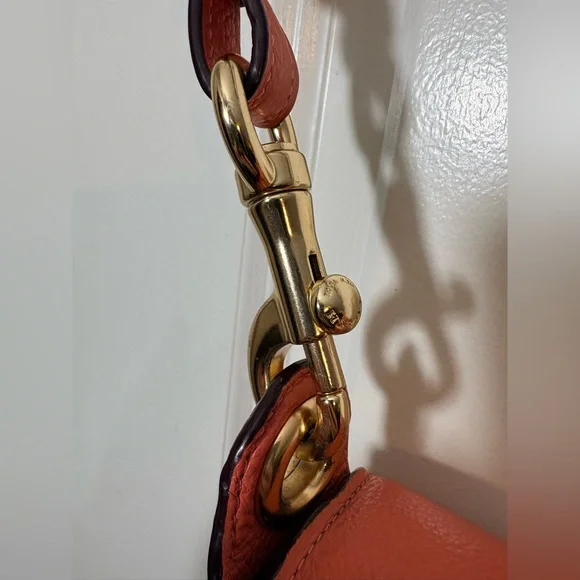 NEAR MINT Coach Jes Messenger in Rare HIBISCUS Pink | Large Crossbody - Picture 10 of 16